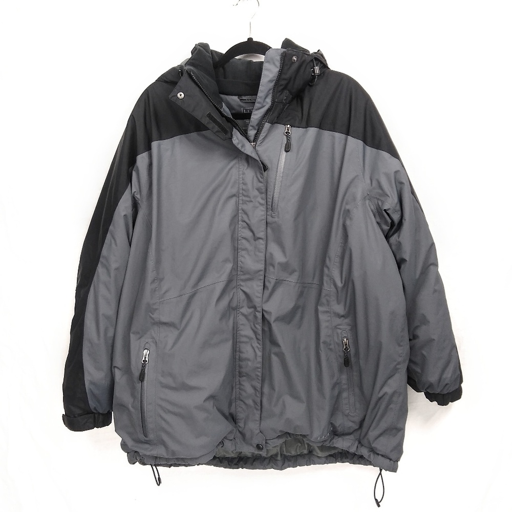 L.L.Bean /// Gray Ski Jacket